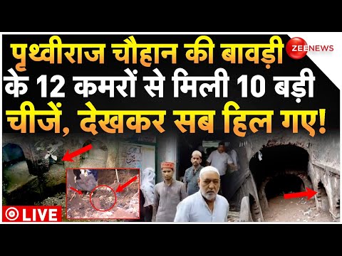 Sambhal Bawdi Breaking News LIVE : पृथ्वीराज की बावड़ी से मिली 10 बड़ी चीजें, मची खलबली!| Masjid