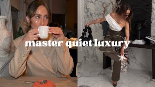 Quiet Luxury Aesthetic: How to look like you have money