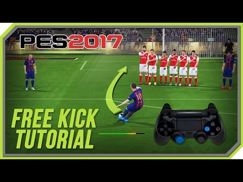 PES 2017 Free Kick Tutorial [PS3, PS4]