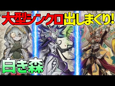 【#遊戯王】可愛い見た目にそぐわず大型シンクロで超制圧！『白き森センチュリオン』対戦動画！【#デュエダン】