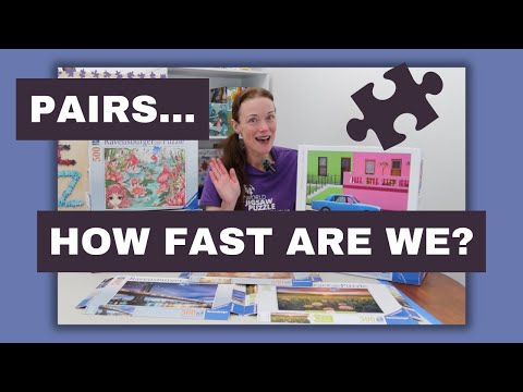 How Fast Are We As Pairs?? A Speed Puzzling Compilation