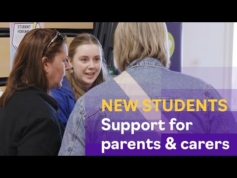 New Students - support for parents and carers