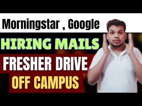 Morningstar , Google , Servicenow , Avea , Swiggy Hiring Drives | OFF Campus Drive | Freshers