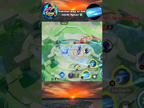 Icicle spear+Unite move Correct Combo Tutorial ✅|| Pokemon unite