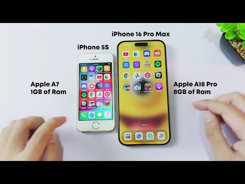 iPhone 5S VS iPhone 16 Pro Max - Speed Test