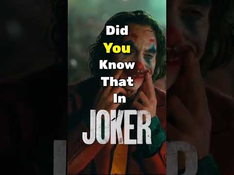 Joker - Shocking Details You Obviously Missed...