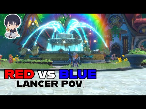 Draconia Saga - PVP: RED vs BLUE [Lancer POV]