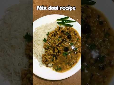 Mix daal recipe #easytocook #trending #lunchideas #easyfoodtomakeathome