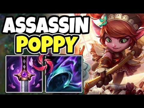 Challenger support plays ASSASIAN POPPY - POPPY SUPPORT - 14.14 LEAGUE OF LEGENDS