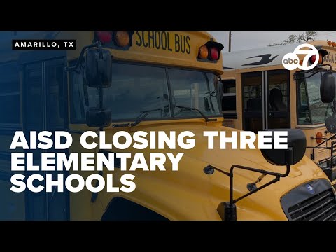 Amarillo ISD to close three elementary schools due to low enrollment