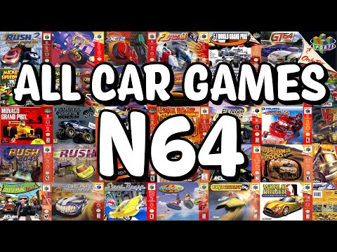 Every N64 CAR / RACING Game FIRST RACE & INTRO