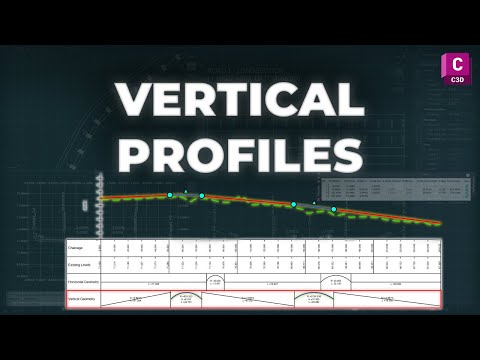 Creating a Road in Civil 3D - Vertical Profile (Part 2)