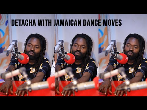 Detacha with massive vibes in the Jamaican Corner