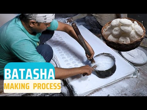 The Amazing Process of Batasha Making | Making Process of Sugar Candy | Batasha Making