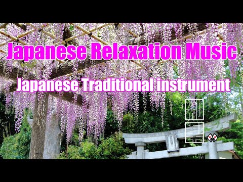 Soothing Japanese music for sleeping and relaxation. Japanese Traditional instrument.