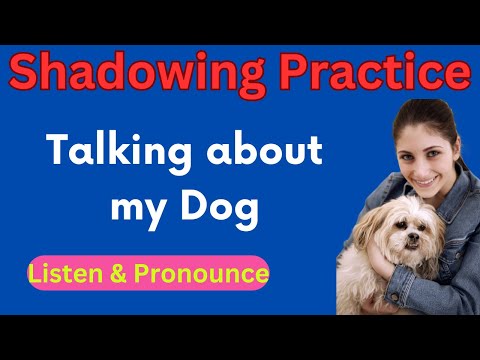 Talking About My Dog ✅Learn English Through Stories ✅ American English Listening & Speaking