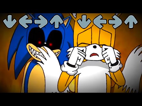 Sonic EXE Friday Night Funkin' be like VS Sonic + Tails - FNF