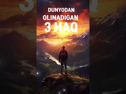 Odam bolasining dunyodan 3haqqi