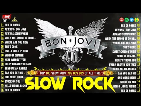 Scorpions, GnR, Bon Jovi, Metallica, John Denver, Dido || Slow Rock Songs 70s 80s Full Album