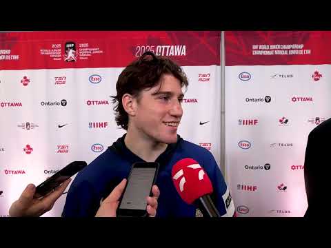 Ryan Leonard Talks About Playing The Villain In Ottawa, USA Advancing To World Junior Semis