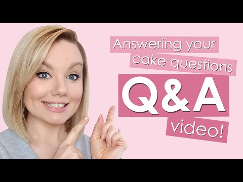 Answering Your Cake Questions - Q&A video with Cakes by Lynz