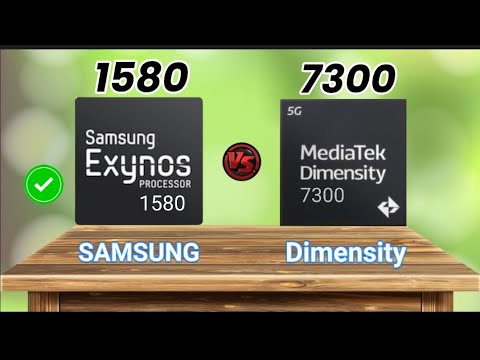 Samsung Exynos 1580 🆚 Mediatek Dimensity 7300 - Antutu Score