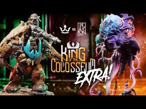 Tyranids vs Orks in the Colosseum. 500pt 40k Battle.