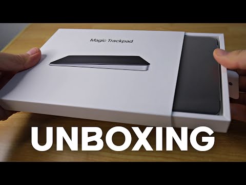 Apple Magic Trackpad 2 Black Unboxing ASMR 🖤