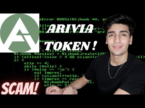 ARIVIA TOKEN WHY IS THIS TOKEN CRASHING AND IS IT A PUMP AND DUMP??(HOW TO AVOID SCAM TOKENS)!!