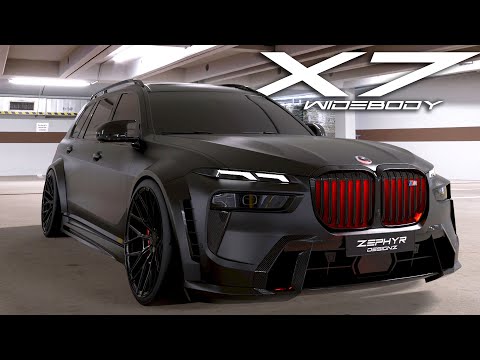 BMW X7 M60i 2023 HardCore WIDEBODY Concept by Zephyr Designz | 4K