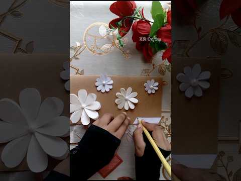 Easy Greeting Card Making Idea| Easy Paper Craft| #shorts