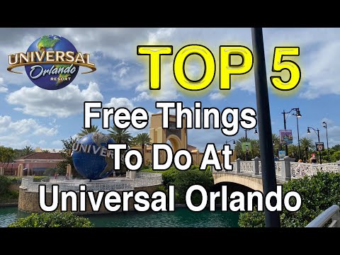 Top 5 Free Things To Do At Universal Orlando