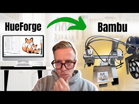 How to Use HueForge with Bambu Studio & AMS