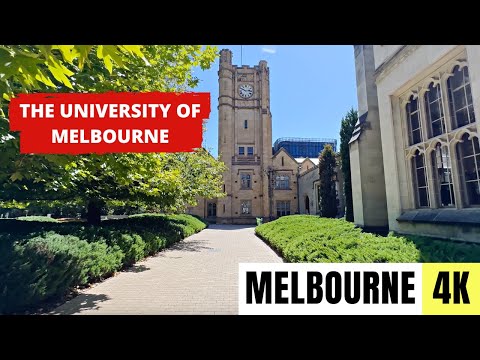 MELBOURNE, AUSTRALIA 🇦🇺 [4K] The University of Melbourne — Walking Tour 2024