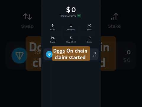 How to claim dogs onchain claim started dogs claim #dogsclaim #dogsairdropclaim #dogsairdrop