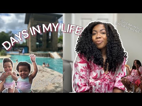 Balancing Motherhood & Life, Family Staycation & Speaking Engagement |  Days In My Life Vlog