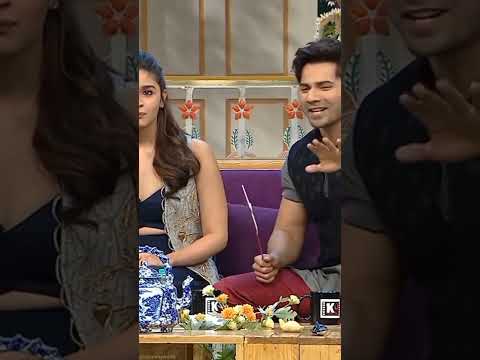 kapil sharma show alia bhatt and varun dhawan #shorts #kapilsharma #aliabhatt #varundhawan