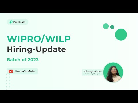 Wipro WILP is Hiring 2022 & 2023