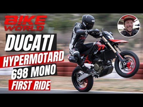 New Ducati Hypermotard 698 Mono | First launch Ride On Track