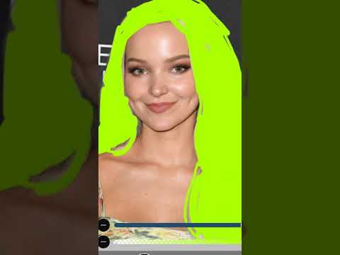 Dove Cameron green hair💚 Who will be after that?