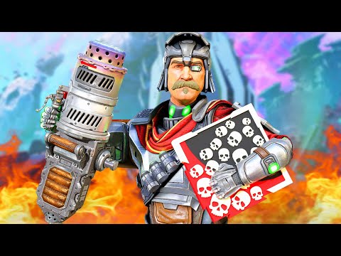 INSANE FUSE 22 KILLS AND 5100 DAMAGE (Apex Legends Gameplay)