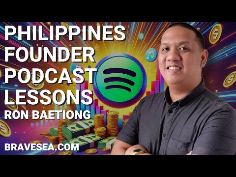 Ron Baetiong: PH Basketball Jock to Founder Exit, Startup Failure Lessons, Podcast Network Asia-E509