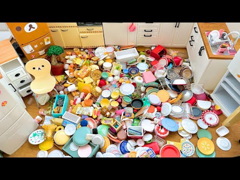 Miniature kitchen set installation ✨ASMR ✨Re-ment collection✨