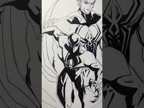 Spiderman 2099 Fan Art #drawing