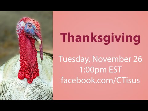 Facebook Live: Thanksgiving