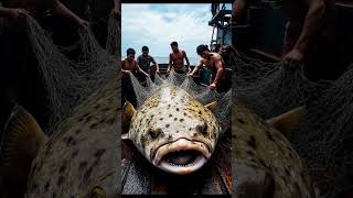 Giant Blowfish #Fishing Vessel Operations #blowfish Fishing #Marine Ecology #Fishery Resources