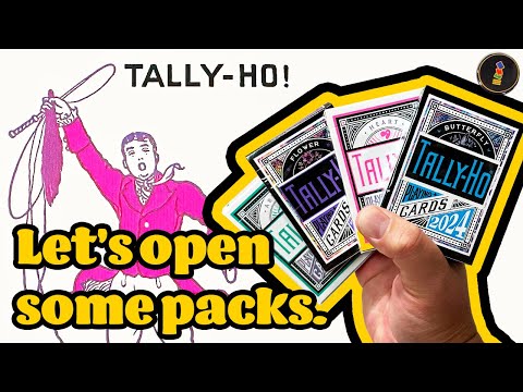 TALLY-HO! Cardistry 2023 & 2024 Decks! Such Contrast!