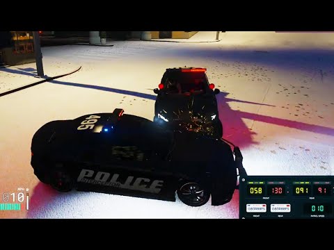 Brian Gets T Boned By an Another COP While Chasing 4Head! | NoPixel RP | GTA RP