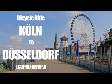 Cycling from Cologne to Düsseldorf | GoPro Hero 9