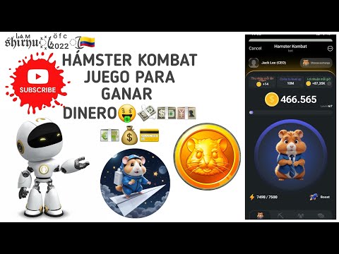 🐹HÁMSTER KOMBAT🐹; UN JUEGO PARA GANAR DINERO🤑💸💵💴💶💰💳 2024